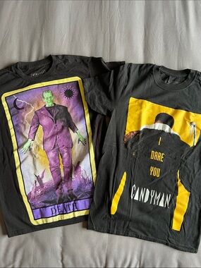 Screen print horror t shirts